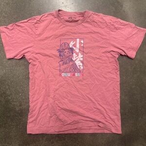 One Piece x Uniqlo Komurasaki Pink Graphic T-Shirt